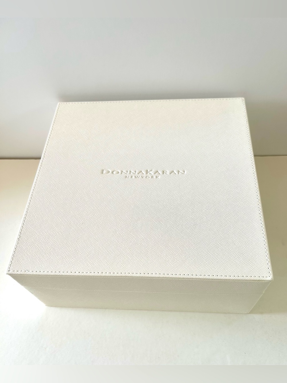 Donna Karan Accessory Box - Cream White